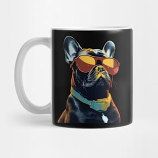 French bulldog 80s Mug